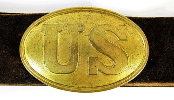 U.S. Belt Plate and Buckle / SOLD