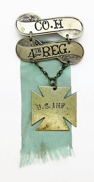 4th U.S. Infantry Ladder Badge / SOLD