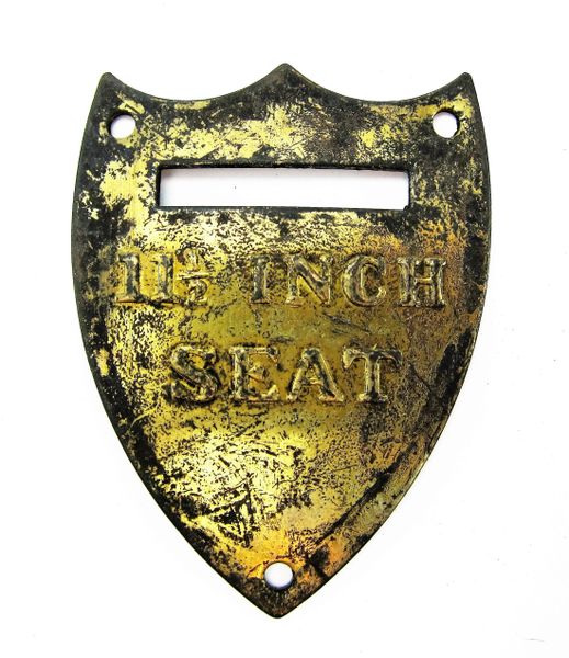 Civil War U.S. Saddle Shield / SOLD