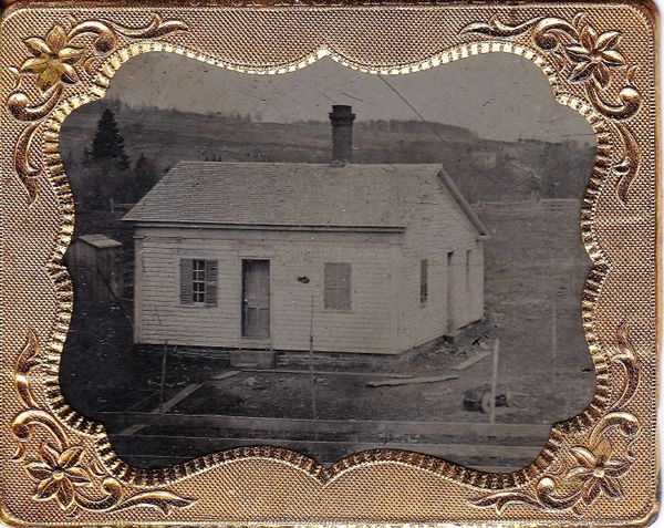 1/9th Plate Tintype of Home