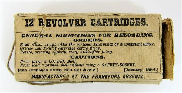 Colt/Schofield Revolver Ammunition / Sold