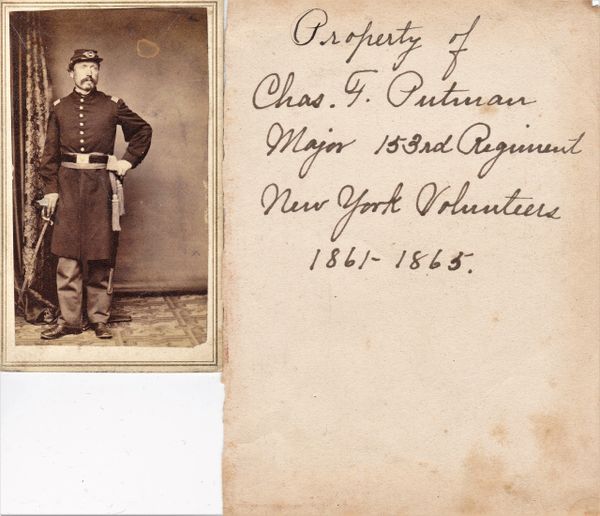 153rd New York Volunteer CDV Album / Sold