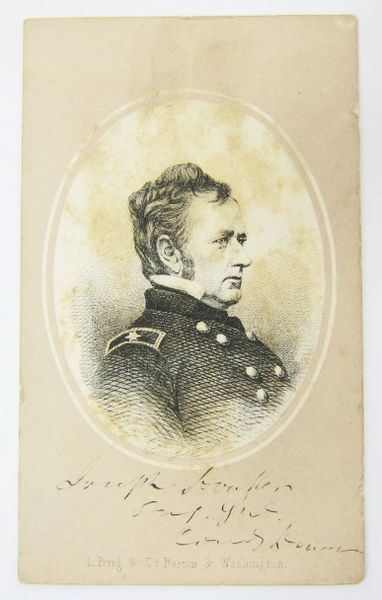Major General Joseph Hooker