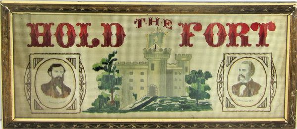 Battle of Allatoona Bartow County, Georgia Needlework Panel