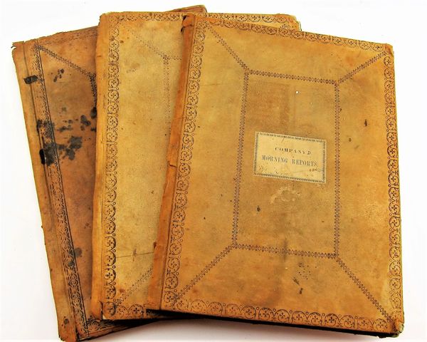 Civil War Descriptive Ledgers of the 172nd PA Infantry / SOLD