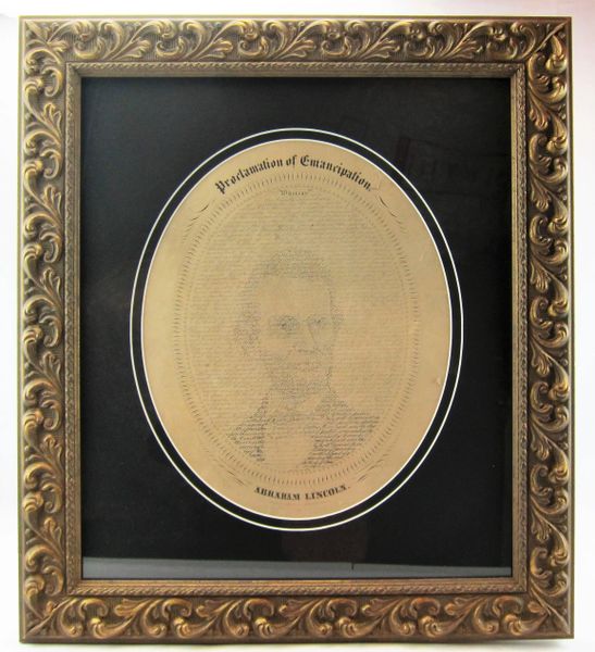 Proclamation of Emancipation Abraham Lincoln / SOLD