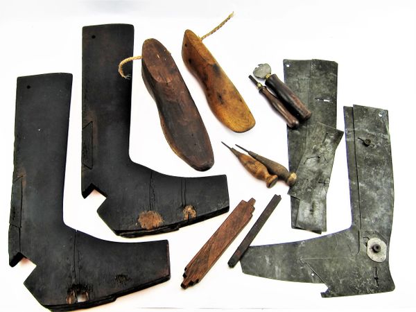 Civil War Boot Maker's Leather Working Implements / SOLD