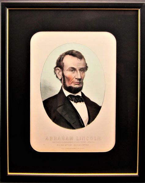 Abraham Lincoln - Mourning Portrait / SOLD