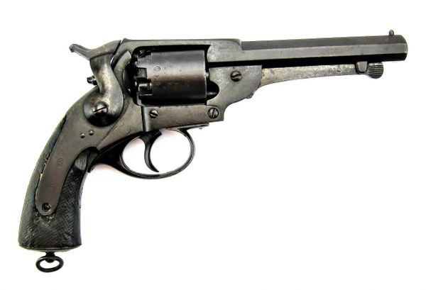 Rare Spanish Copy of a Confederate Kerr Revolver / SOLD