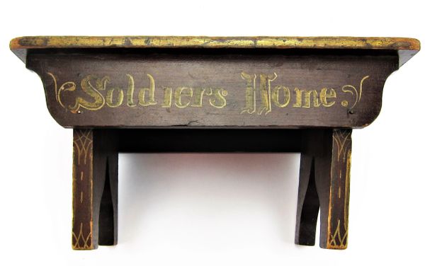 G.A.R. "Soldier's Home" Stool / SOLD