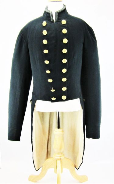 U.S. Civil War Model 1852 Navy Officer's Swallowtail Waistcoat / Sold
