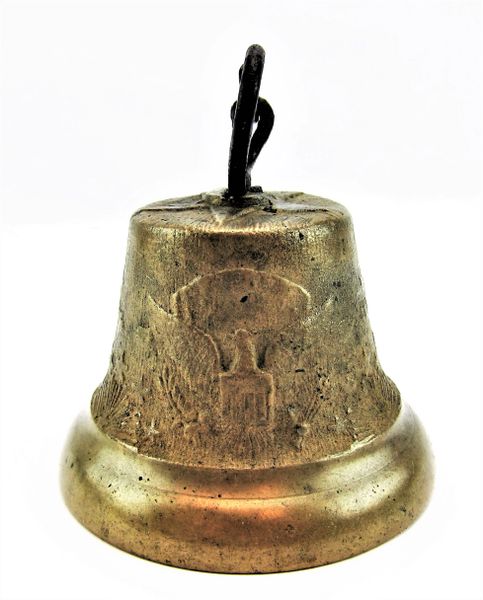 Antique small brass bell - Antique weapons, collectibles, silver