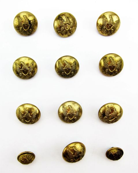 Set of Matching Civil War Officer's Buttons / SOLD | Civil War ...