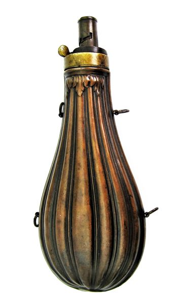 Spout made by James Dixon & Sons, Powder Flask