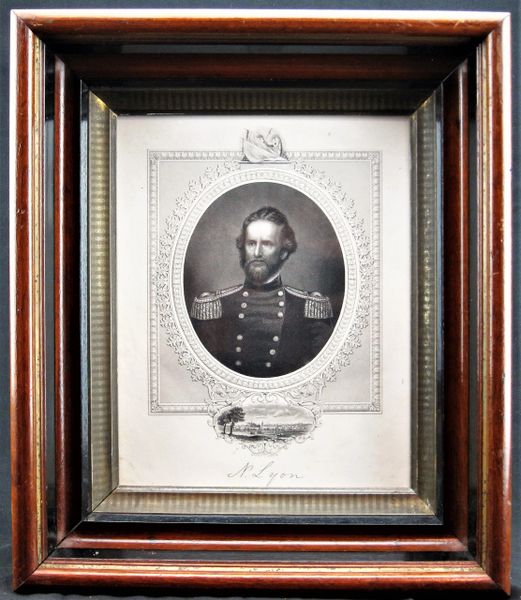 Brigadier - General Nathaniel Lyon Steel Engraving
