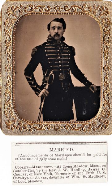 Identified Tintype in Militia Uniform / SOLD