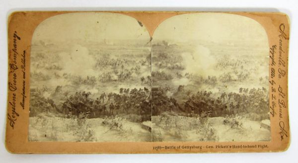 Battle of Gettysburg - General Pickett's Hand to Hand Fight / SOLD