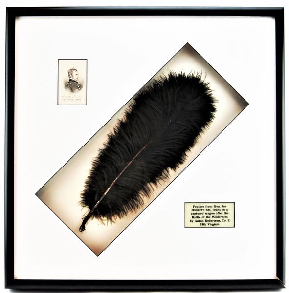 Plume from the Hat of General Joseph Hooker