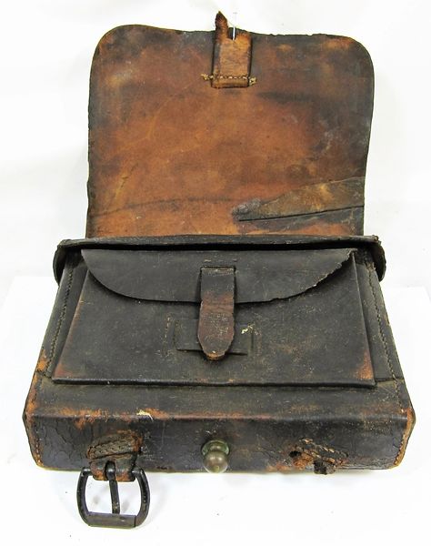 Civil War Cartridge Box | Civil War Artifacts - For Sale in