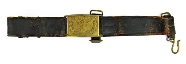Civil War Officer's Sword Belt / Sold