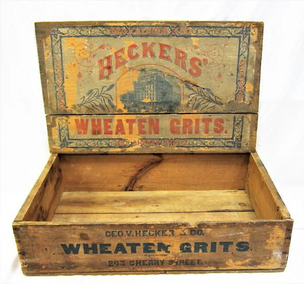 Scarce Original Wooden Box