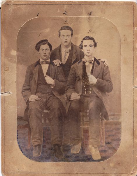 Albumen Photograph of Members of the 7th PA Reserve / Sold