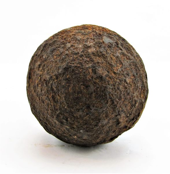 12 Pound Solid-Shot Cannonball/Sold