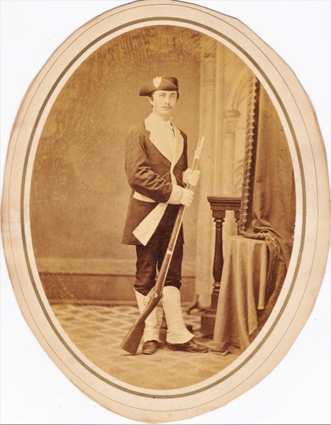 Albumen Photograph of Soldier