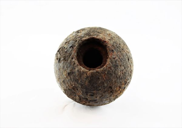 Confederate Cannonball from Gettysburg Original Confederate "Bormann" / SOLD