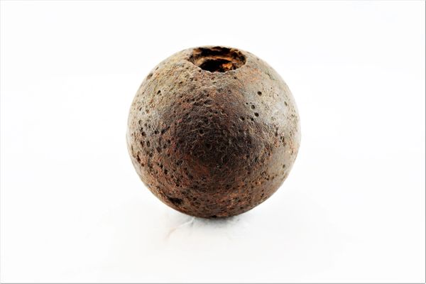 Confederate Cannonball from Gettysburg Original Confederate "Bormann" - SOLD