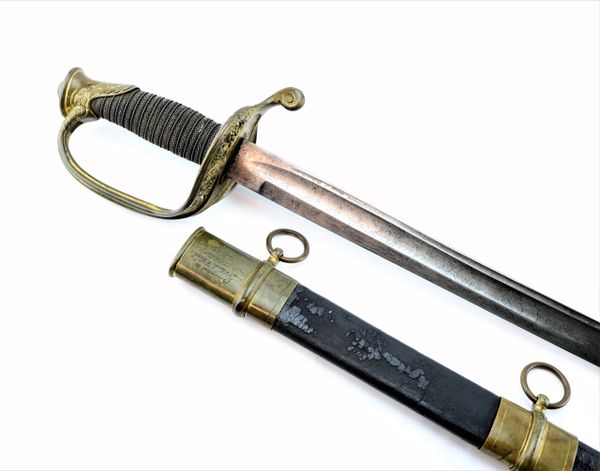 Model 1850 Foot Officers Presentation Sword / Sold