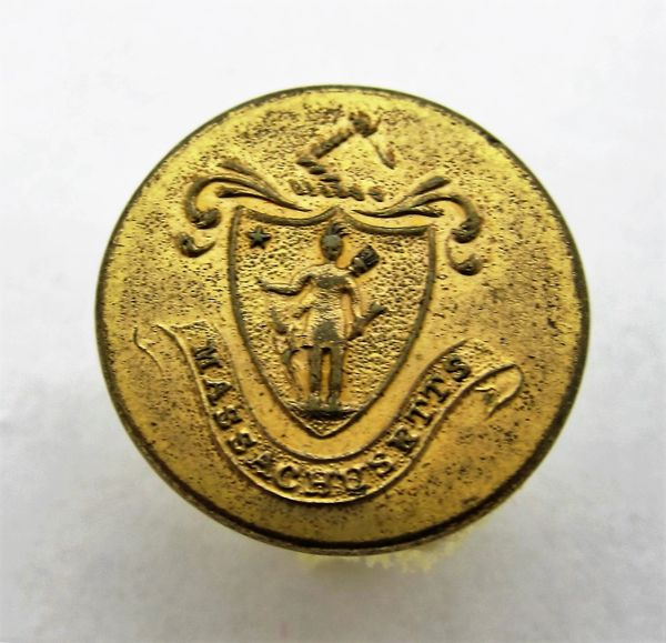 Massachusetts Militia Button / SOLD