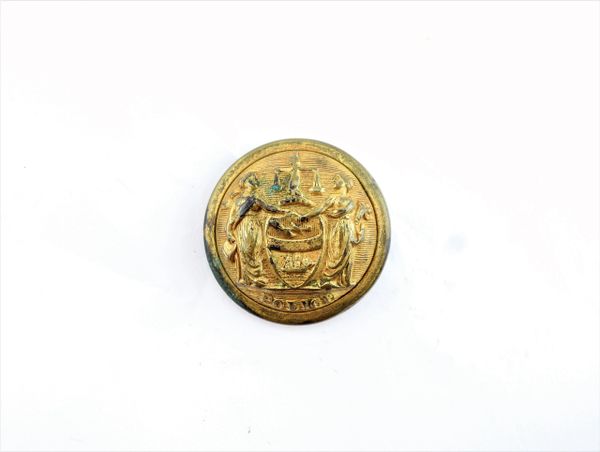 Civil War Philadelphia Police Coat Button