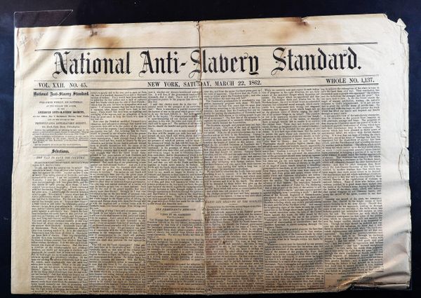 National Anti-Slavery Standard / SOLD