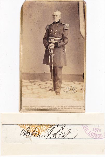 Major General John A. Dix / SOLD