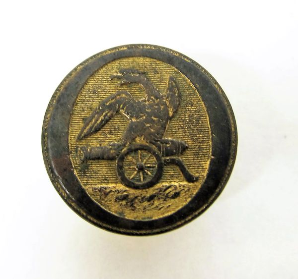1808-1830's Artillery Button