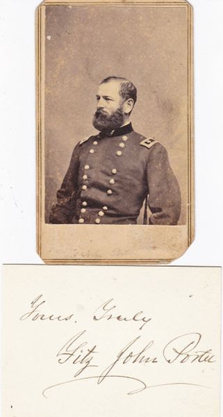 Major General Fitz John Porter / Sold
