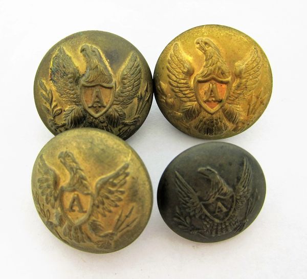 US Artillery Coat Button