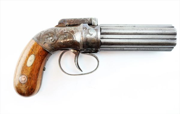 Allen and Thurber Deluxe Pepperbox Revolver Allen's Patent 1837 / Sold