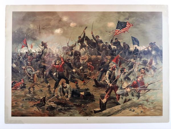 Battle of Spottsylvania by Louis Prang