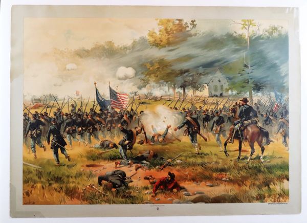 Antietam by Louis Prang