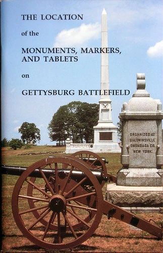 The Location of Monuments, Markers, and Tablets on the Gettysburg Battlefield