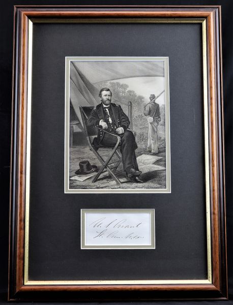 U.S. Grant Autograph / SOLD