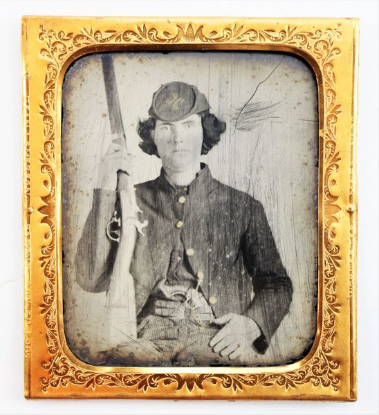 Confederate Identified Ambrotype / SOLD