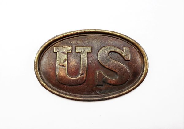 U.S. Plate Excavated from Battlefield / SOLD