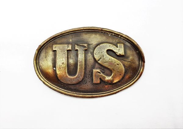 U.S. Plate Excavated from Battlefield / SOLD