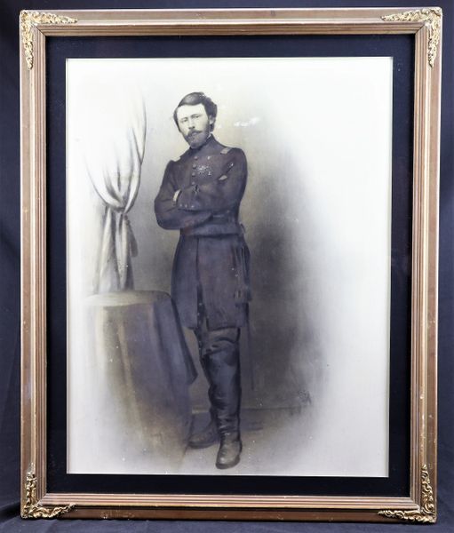 Charcoal of Union Officer / Sold