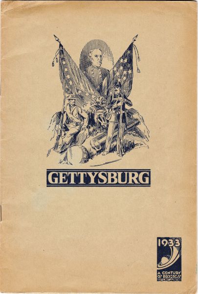 Gettysburg Cyclorama Program / SOLD