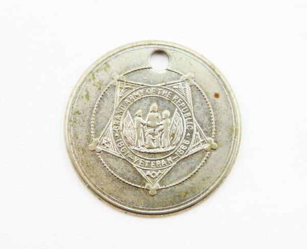 Silver G.A.R. Watch Fob / SOLD