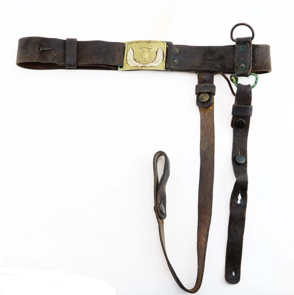 Civil War Sword Belt with Strap –